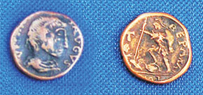Roman copper coin