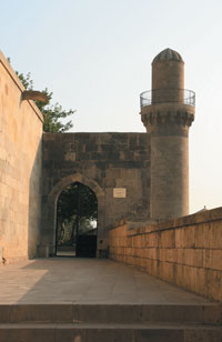 The entrance of the Shirvanshahs&acute; Palace Complex