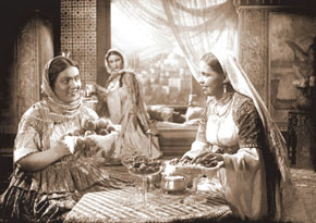  Scene from the film &ldquo;Arshin Mal Alan&rdquo;. 1945