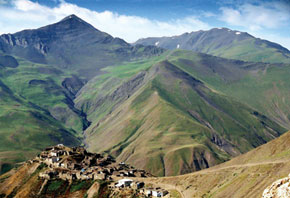 Khinaliq village, Quba district