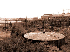 General view, the Krasin electric power station