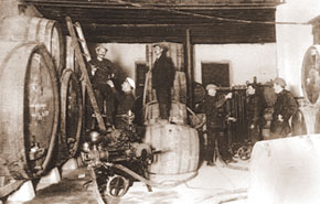 Cognac cellar, registration department, Yelenendorf.