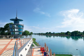A view of the complex