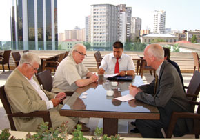 The Lords Kilclooney and Laird during their &rsquo;Visions&rsquo; magazine interview