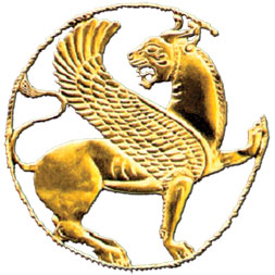 Golden ornament. 6th &ndash; 4th centuries BC