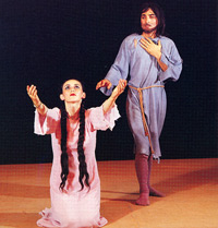 Leyli and Majnun: ”Leyli” - Gulyaz Mamedova, ”Majnun” - Mansum Ibragimov