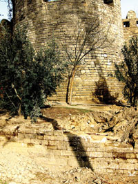 Excavations around the walls of the Old City