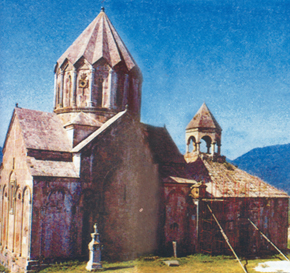 Gandzasar. The north view