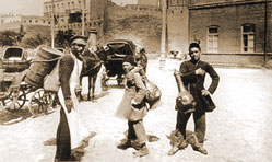 Water sellers. Late 19th century